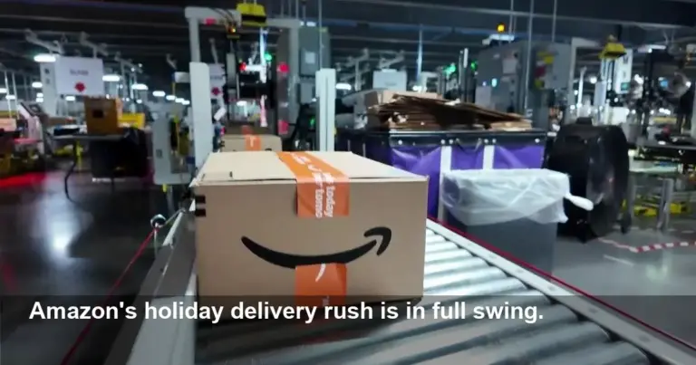 Inside Amazon's Holiday Rush: 800,000 Packages a Day