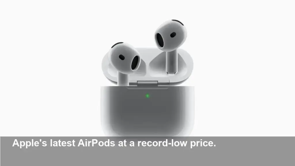 AirPods 4 Hit New All-Time Low in Early Black Friday Sale