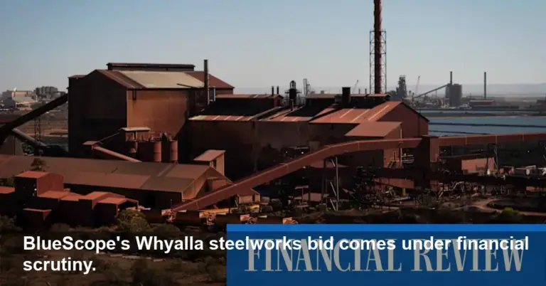 BlueScope's Whyalla Rescue Could Cost Taxpayers $2B