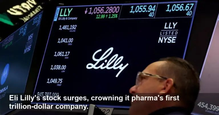 Eli Lilly Joins Trillion-Dollar Club on Weight-Loss Frenzy