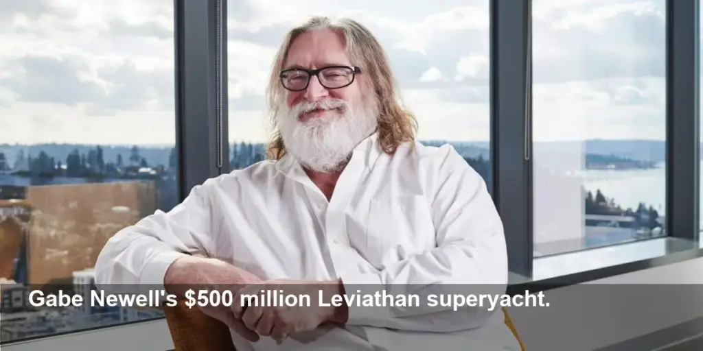 Gabe Newell's $500M Superyacht Is a Gamer's Paradise