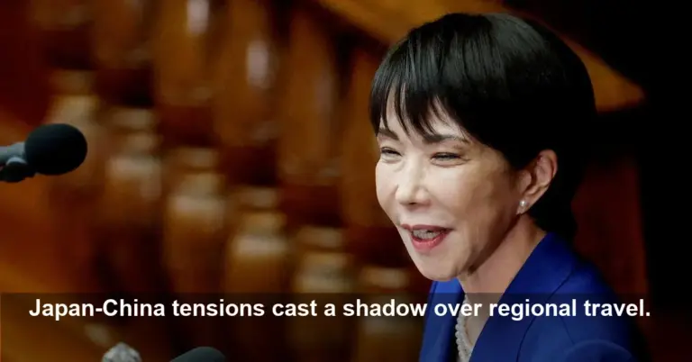 China's Japan Travel Warning Hits Stocks Amid Taiwan Spat