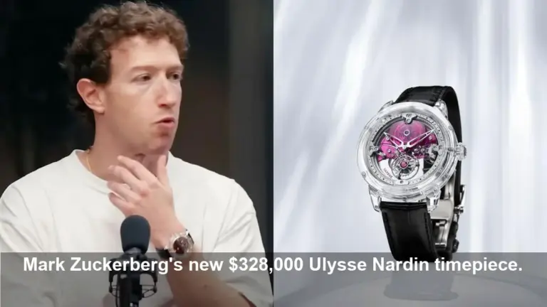 Mark Zuckerberg's New $328K Watch Stuns Collectors