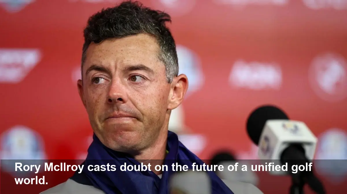 Rory McIlroy: ‘Irrational’ LIV Spending Makes Merger Unlikely