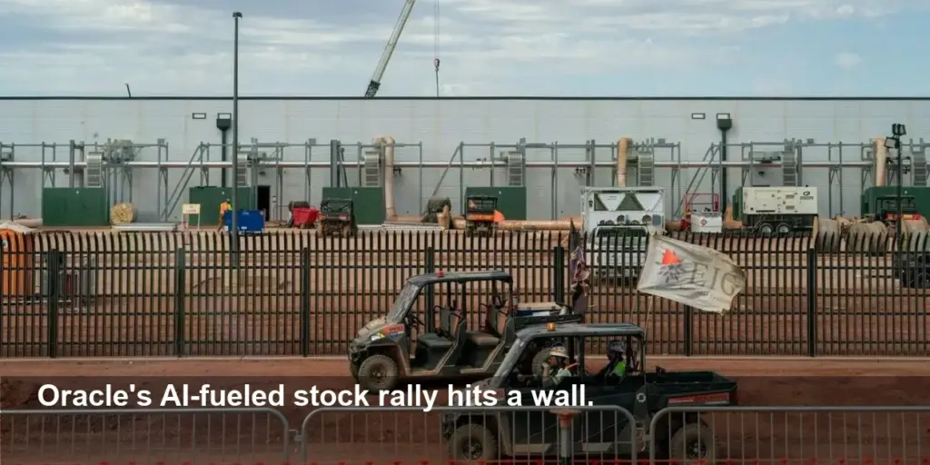 Oracle's AI Dream Fades as Stock Tumbles