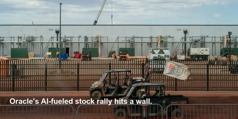 Oracle's AI Dream Fades as Stock Tumbles