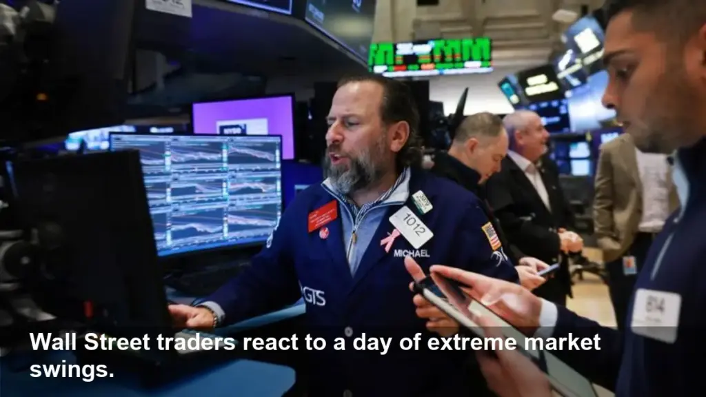 Dow's 1,100-Point Swing Signals Deep Market Anxiety