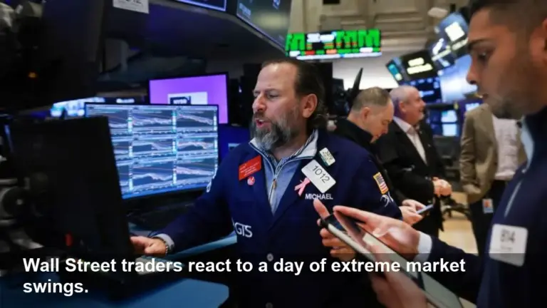 Dow's 1,100-Point Swing Signals Deep Market Anxiety