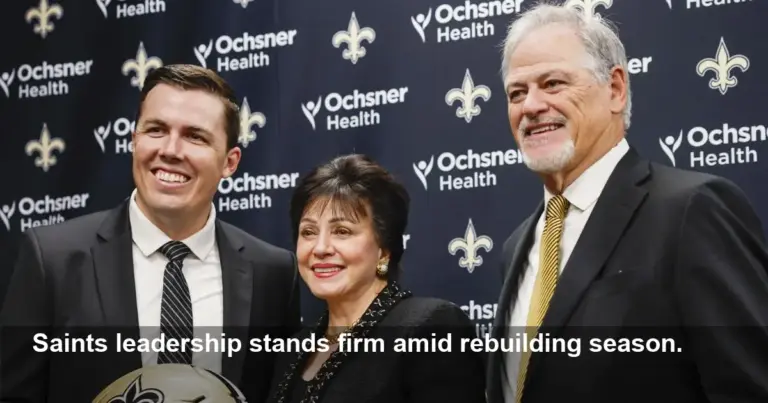 Saints Owner Backs GM Loomis Amid Fan Frustration