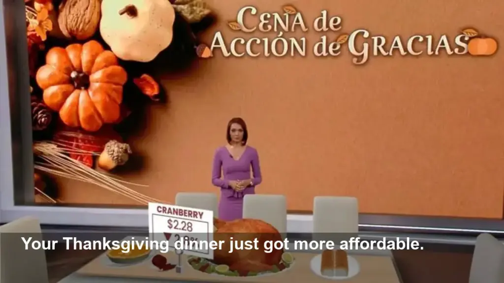 Thanksgiving Dinner Cost Sees a Welcome Drop This Year