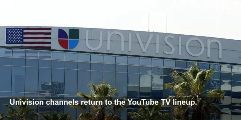 YouTube TV Brings Univision Channels Back After Dispute