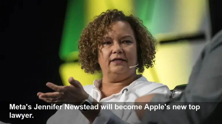 Apple Taps Meta's Top Lawyer in Major Leadership Shakeup