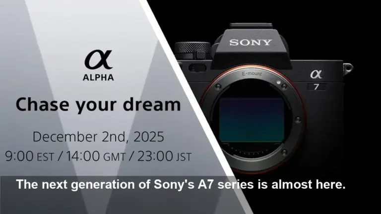 Sony A7 V: Leaked Image & Launch Date Revealed