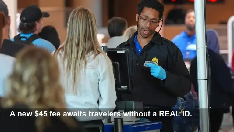 No REAL ID? TSA Will Charge You a $45 Fee to Fly