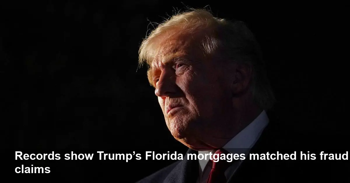 Trump’s Florida Mortgages Match His Own Fraud Claims