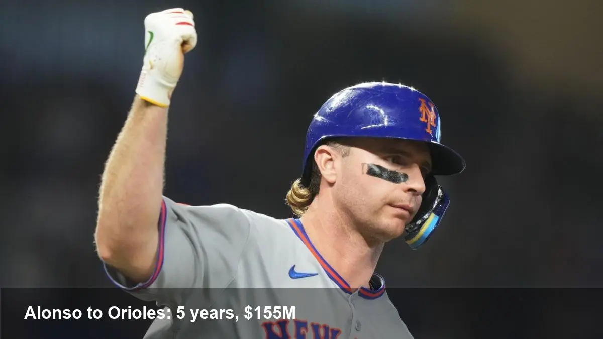 Pete Alonso Nearing 5-Year, $155M Deal With Orioles