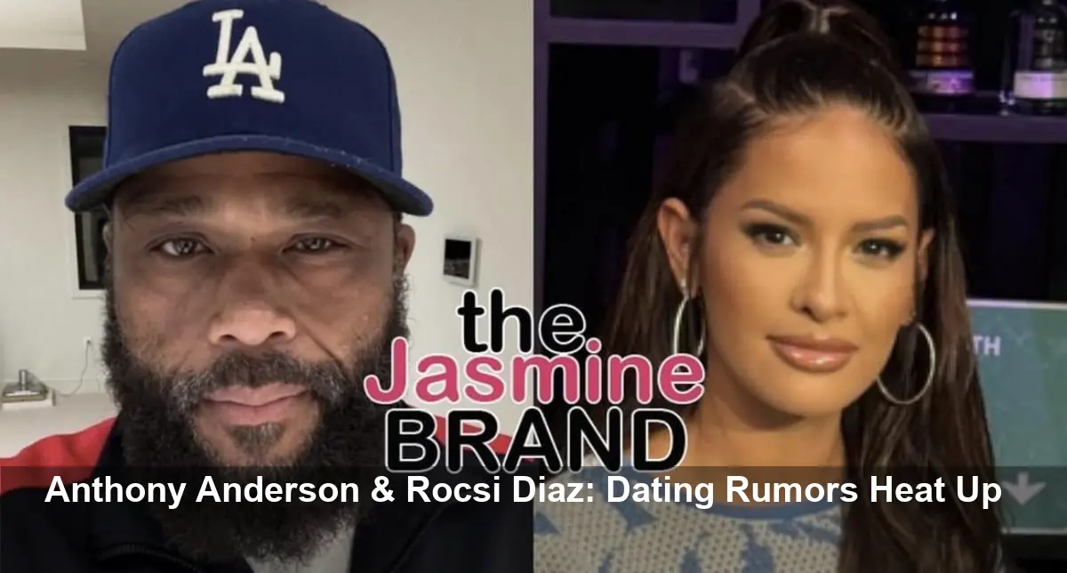 Anthony Anderson and Rocsi Diaz Spotted at VIP Event