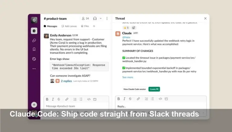 Claude Code in Slack: Move From Chat to Pull Requests
