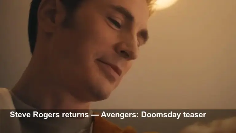 Avengers: Doomsday Teaser Reveals Steve Rogers Return
