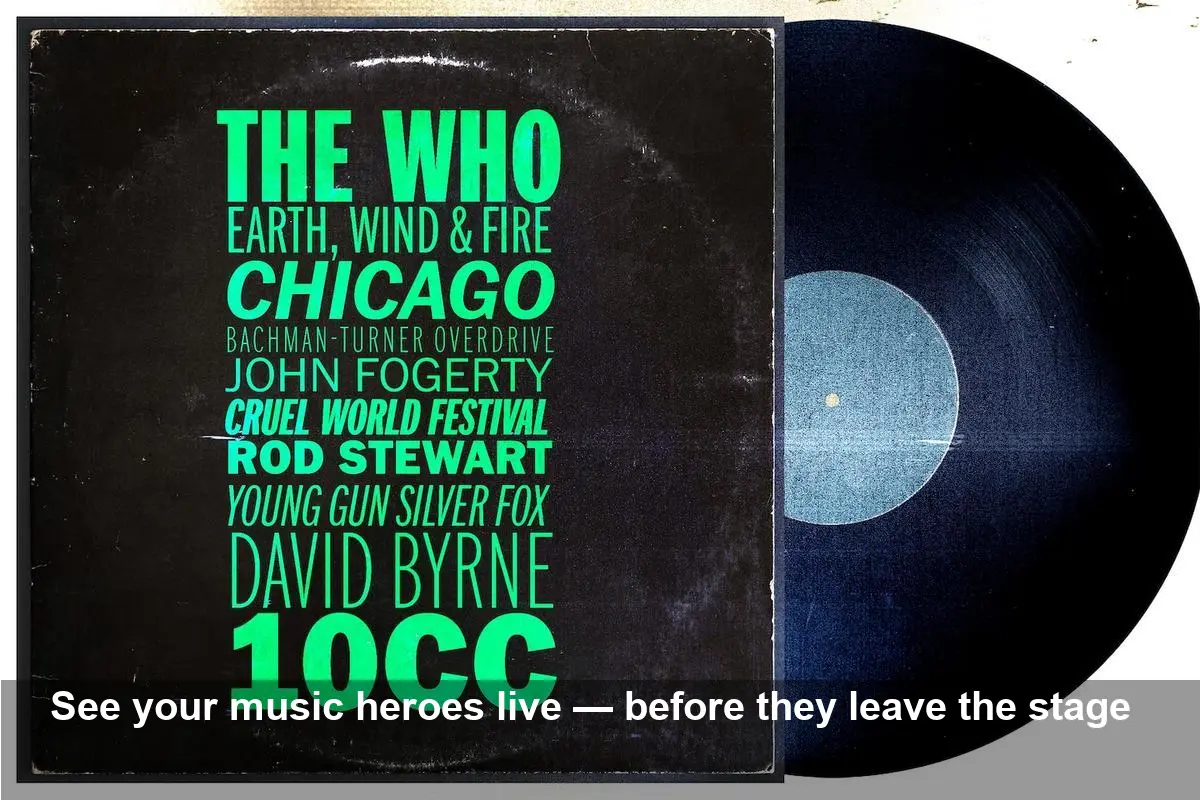 The Who, Chicago and Coldplay: Favorites of 2025