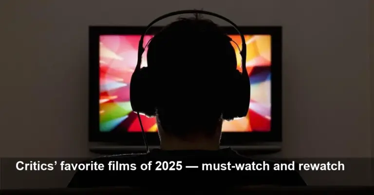 Critics' Top Picks: Best Movies of 2025 to Rewatch
