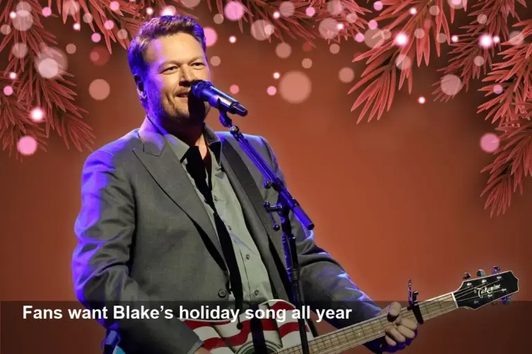 Blake Shelton Fans Beg to Hear Christmas Song Year-Round