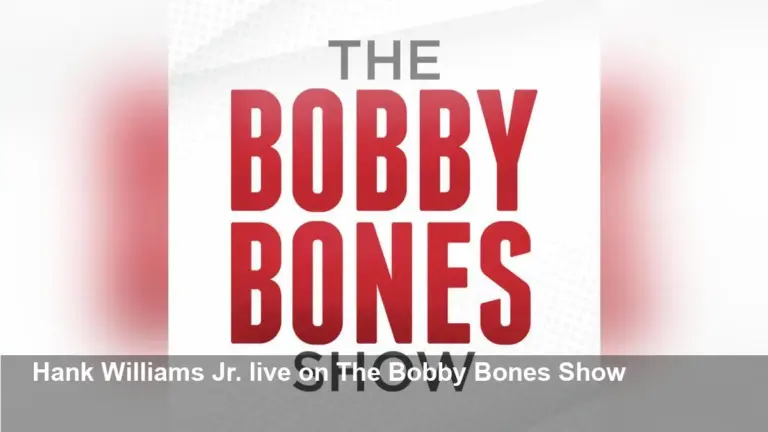 Bobby Bones Welcomes Hank Williams Jr. — Weird Sleeps