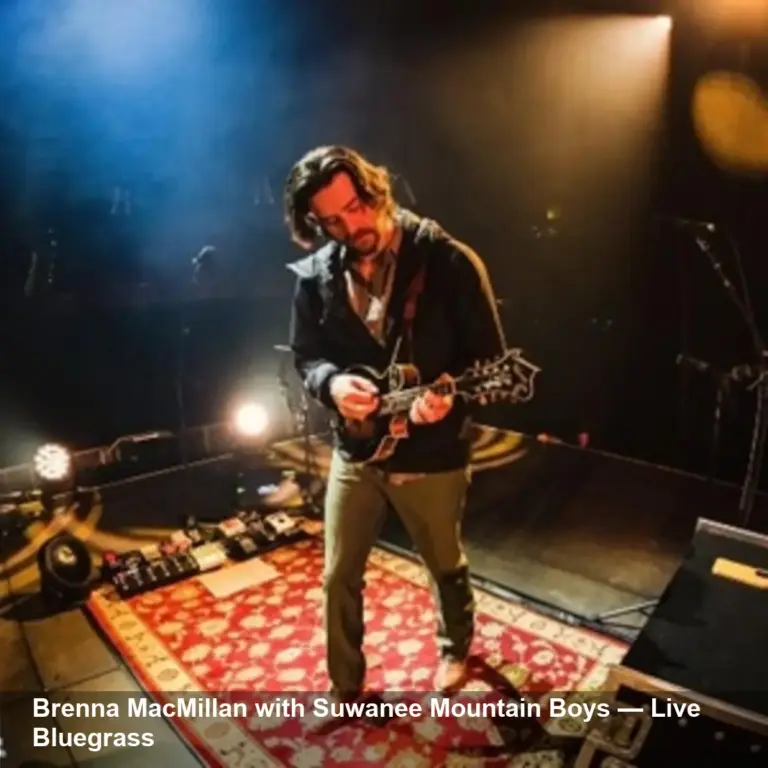 Brenna MacMillan Joins Suwanee Mountain Boys — Live Event