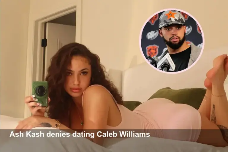 Caleb Williams girlfriend rumors denied by Ash Kash