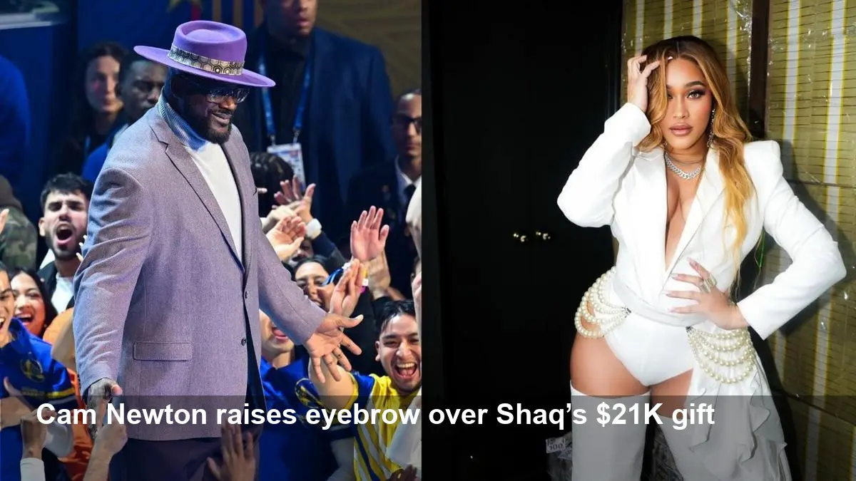 Cam Newton Reacts to Natalie Nunn’s Shaq Car Claim