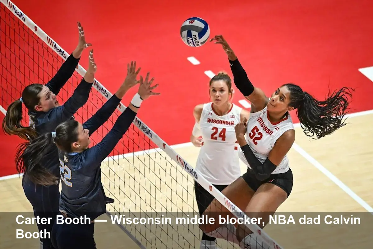 Carter Booth: Wisconsin Star and NBA Dad Calvin Booth