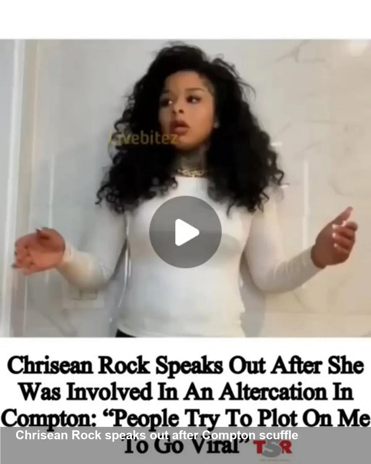 Chrisean Rock Responds After Compton Parade Altercation