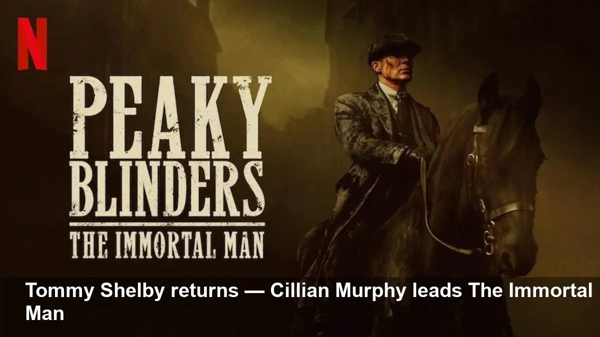 Netflix Teaser: Cillian Murphy in The Immortal Man
