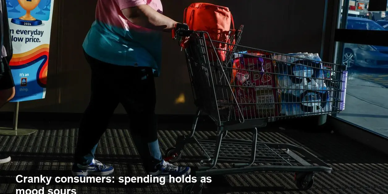 America’s Cranky Consumer — Spending Up, Sentiment Low