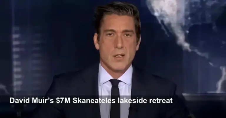 David Muir's $7M Lakeside Retreat in Skaneateles Revealed