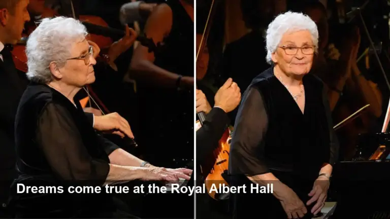 88-year-old Diana Newell debuts at Royal Albert Hall
