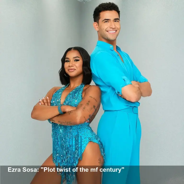 Ezra Sosa Claps Back at Jordan Chiles Engagement Rumors