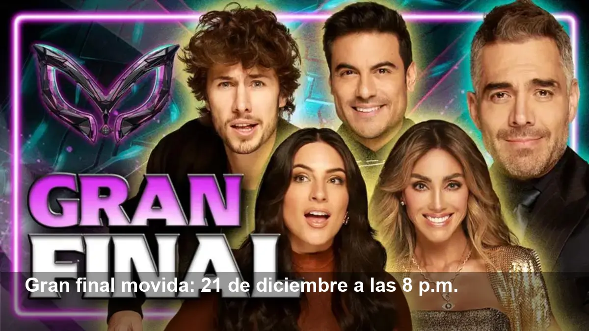 Gran final de ¿Quién es la Máscara? cambia al 21 dic
