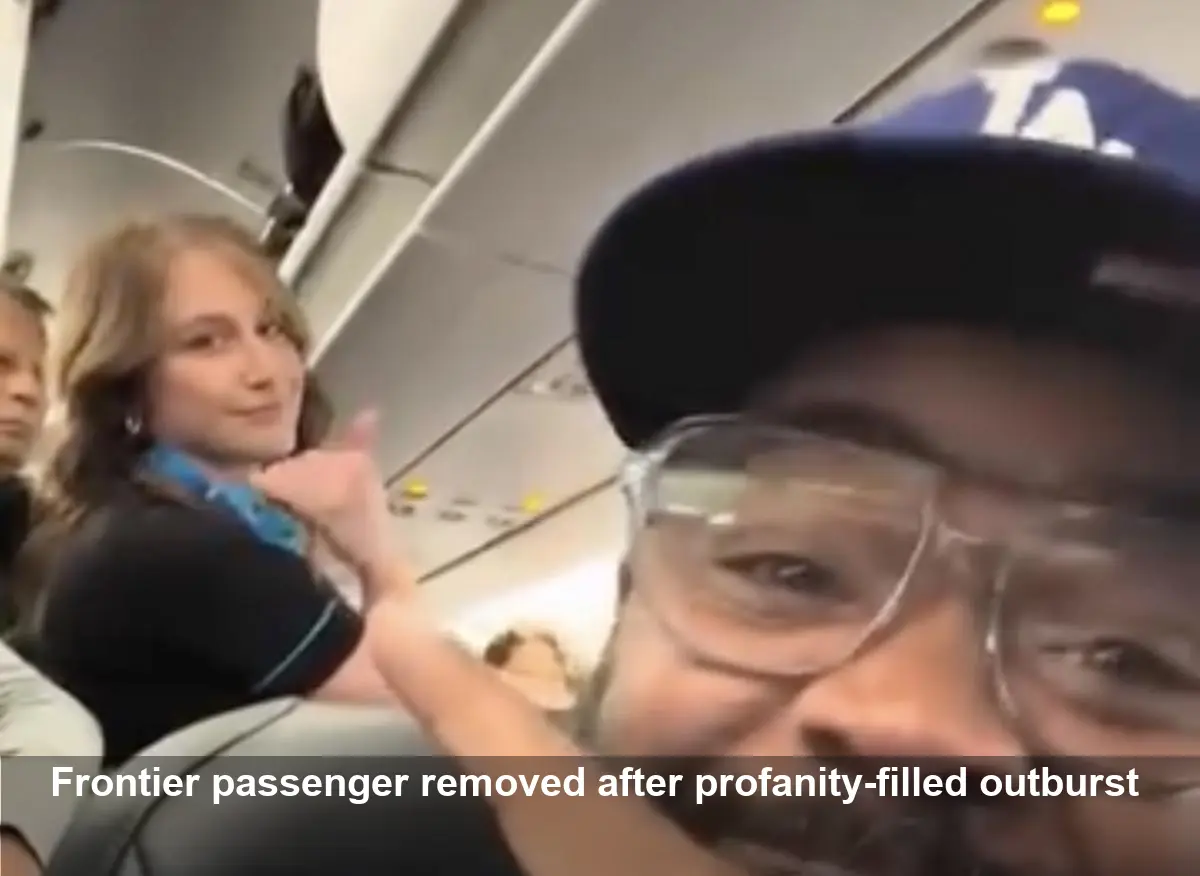 Frontier Passenger Removed After Profanity Outburst