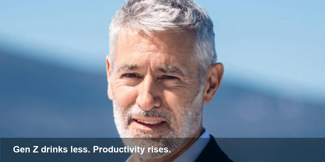 Gen Z Drinks 20% Less Than Millennials — Productivity Gains