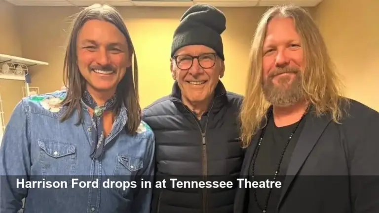 Harrison Ford Visits Knoxville for Allman Betts Show