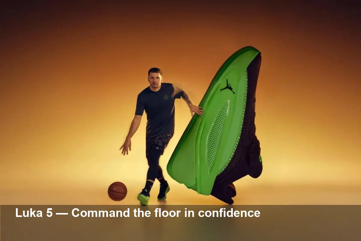 Jordan Luka 5: Luka Dončić’s New Signature Game Shoe