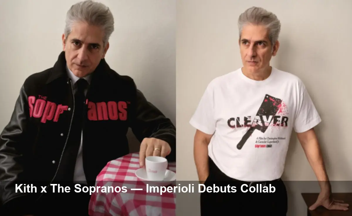 Michael Imperioli Debuts Kith x The Sopranos (2025)