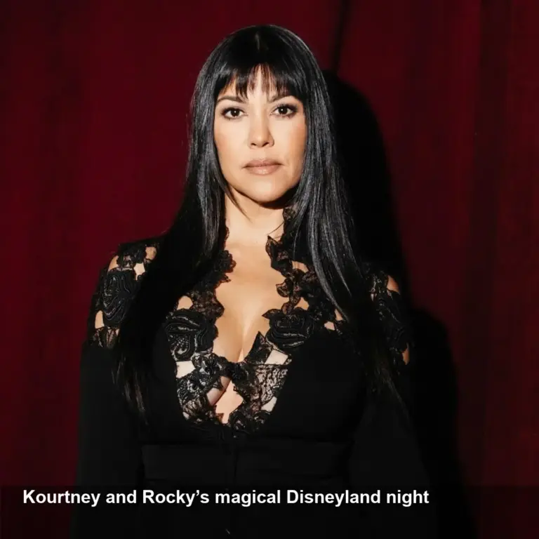 Kourtney Kardashian and Rocky Barker's Disneyland Magic