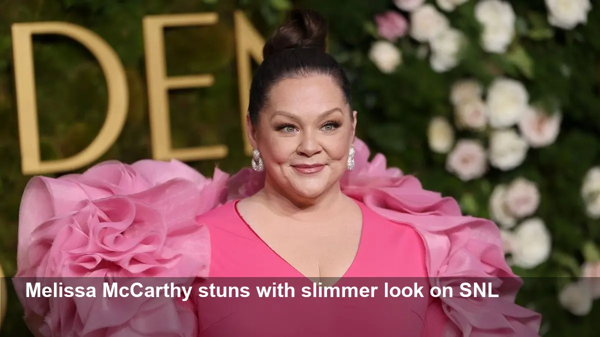 Melissa McCarthy stuns with dramatic weight loss on SNL
