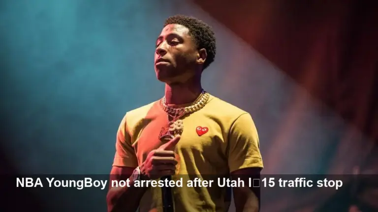 NBA YoungBoy Avoids Drug Charges in Utah County Stop