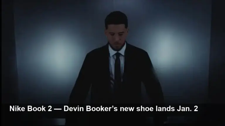 Nike Book 2 Teaser: Devin Booker’s shoe drops Jan 2