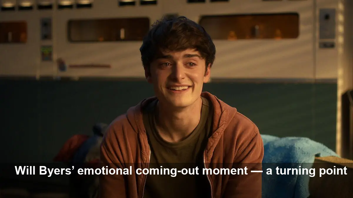 Noah Schnapp Reacts to Will’s Coming-Out Scene in S5