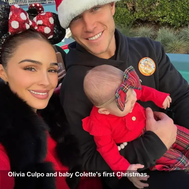 Olivia Culpo: First Christmas With Daughter Colette