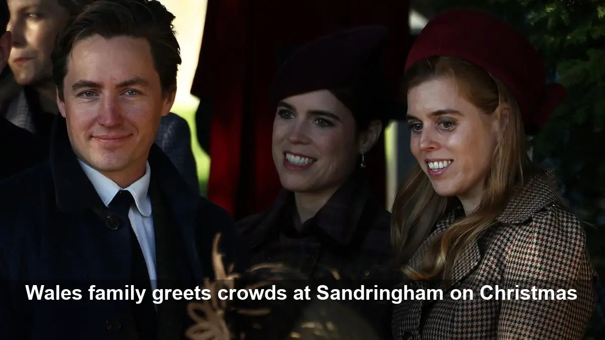 Prince William, Kate and Kids Spread Cheer at Sandringham